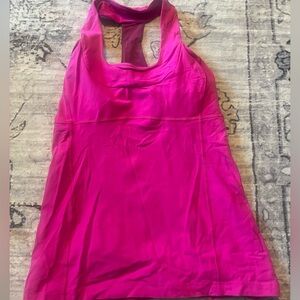Lululemon Hot Pink Tank Top size 10